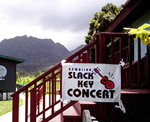 Slack Key Concert Sign