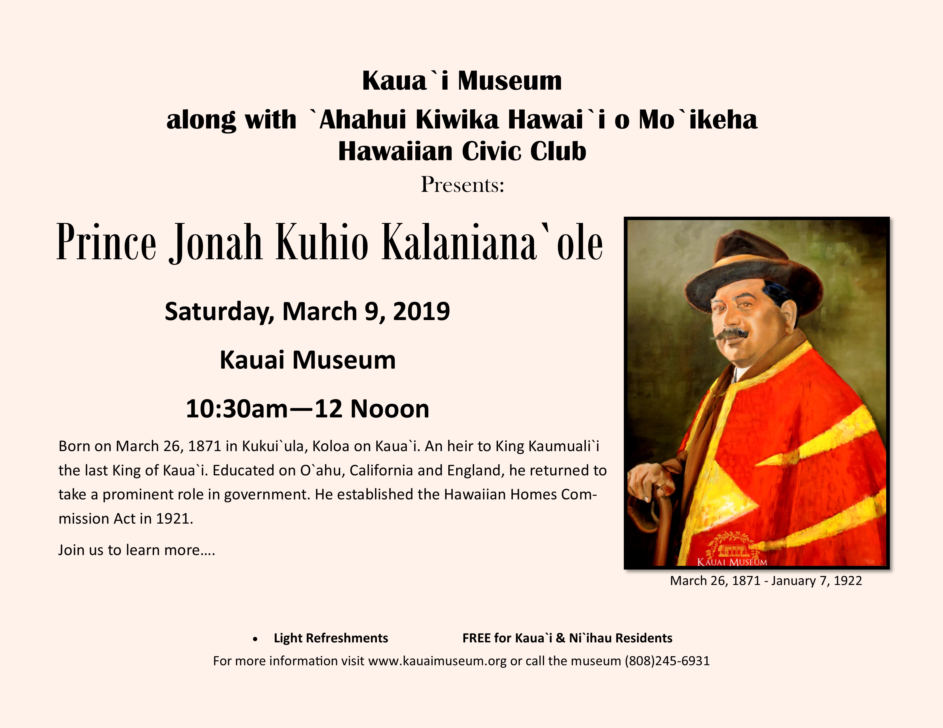 Image result for prince kuhio day 2019