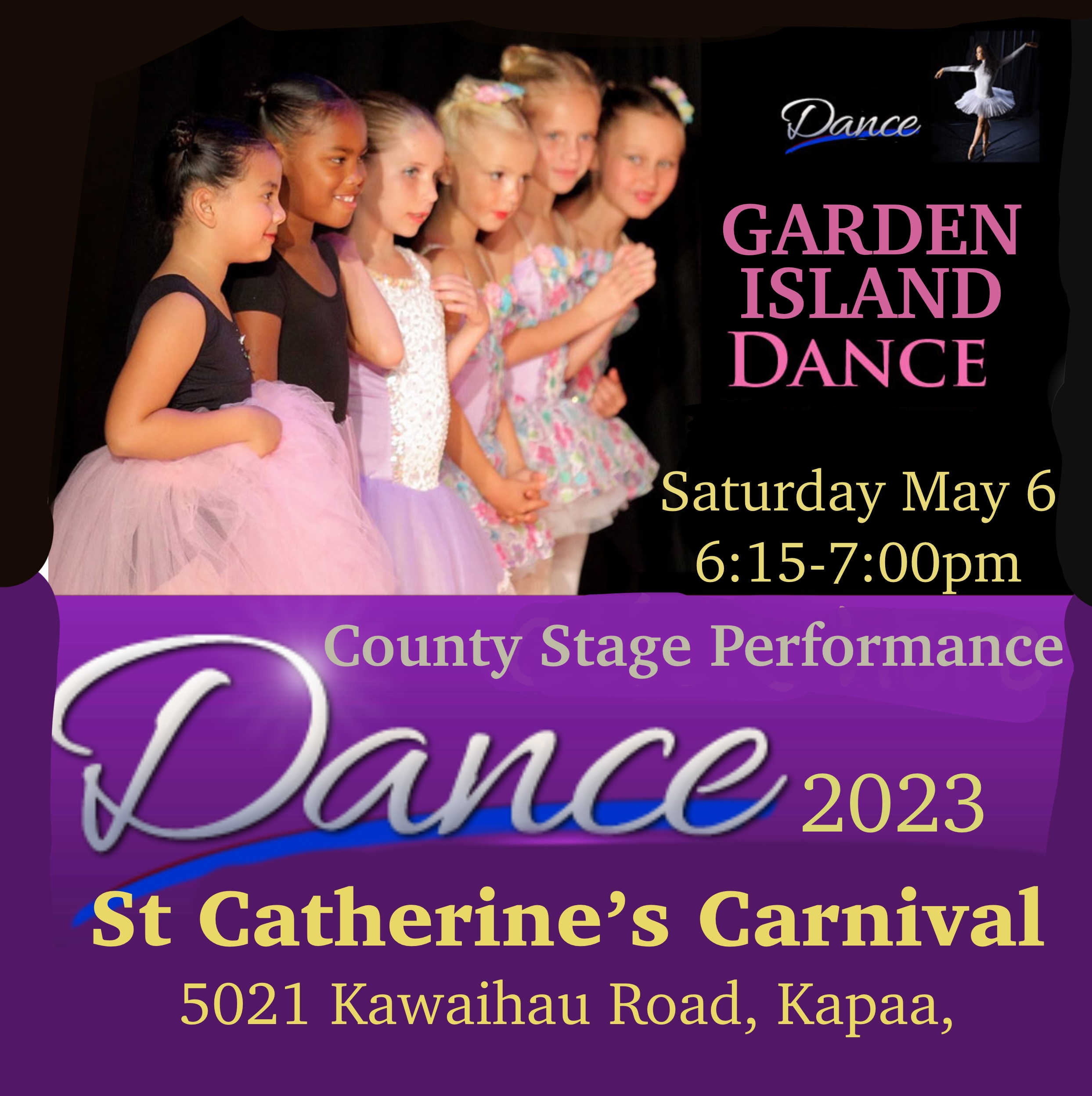 Dance Showcase St Catherine’s Carnival County Stage Garden Island