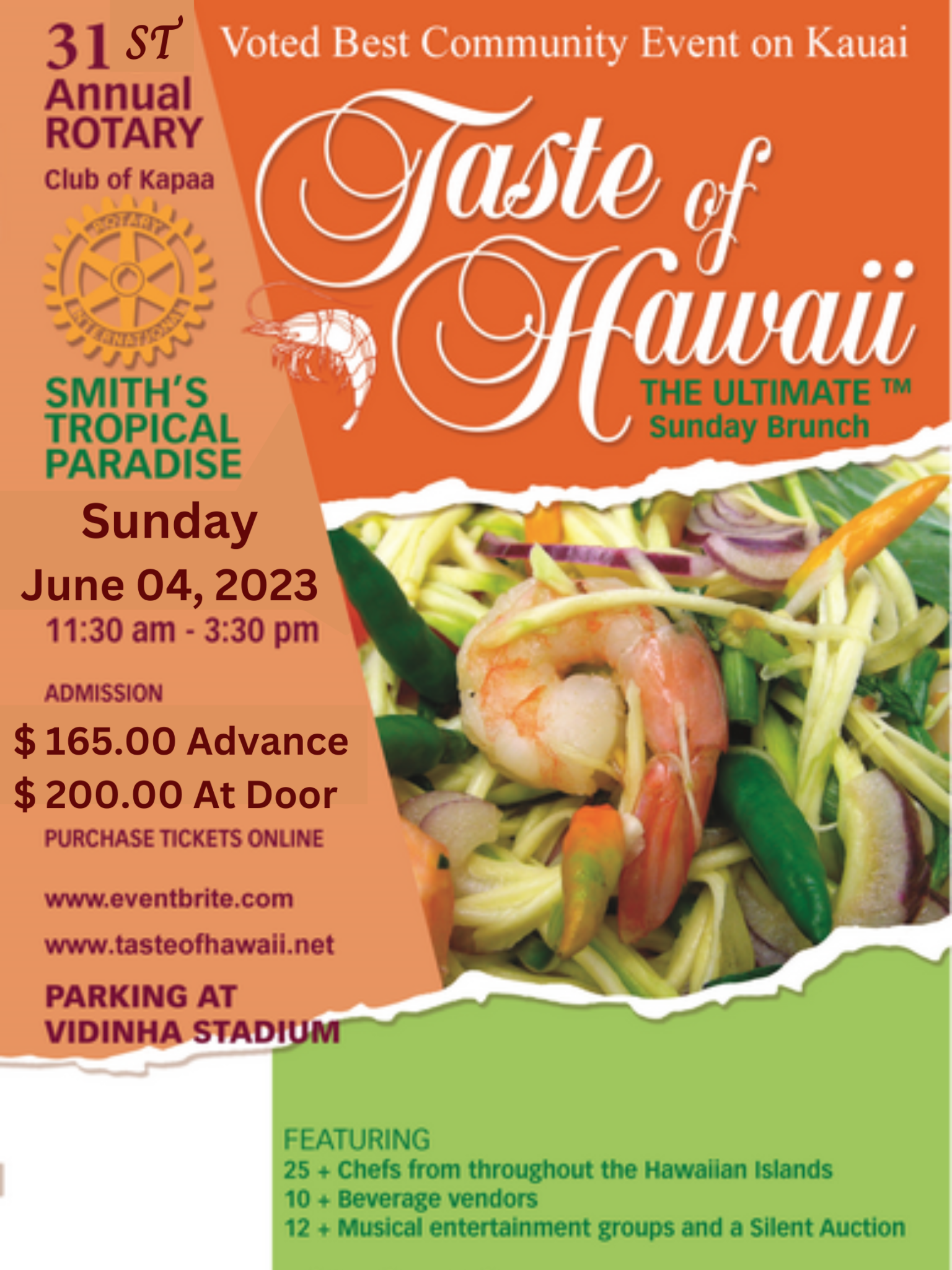 Taste OF Hawaii »» Kauai Festivals & Events