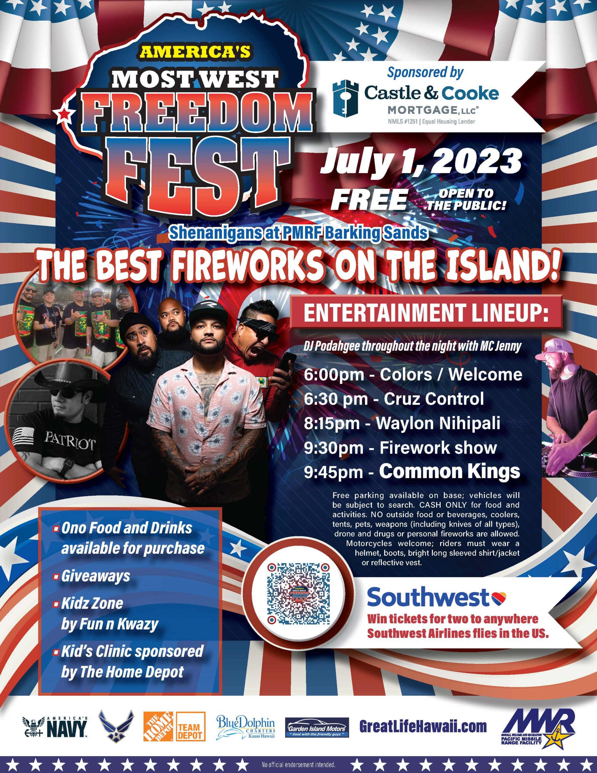 America's Most West Freedom Fest »» Kauai Festivals & Events