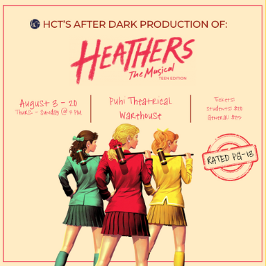 heathers the musical poster