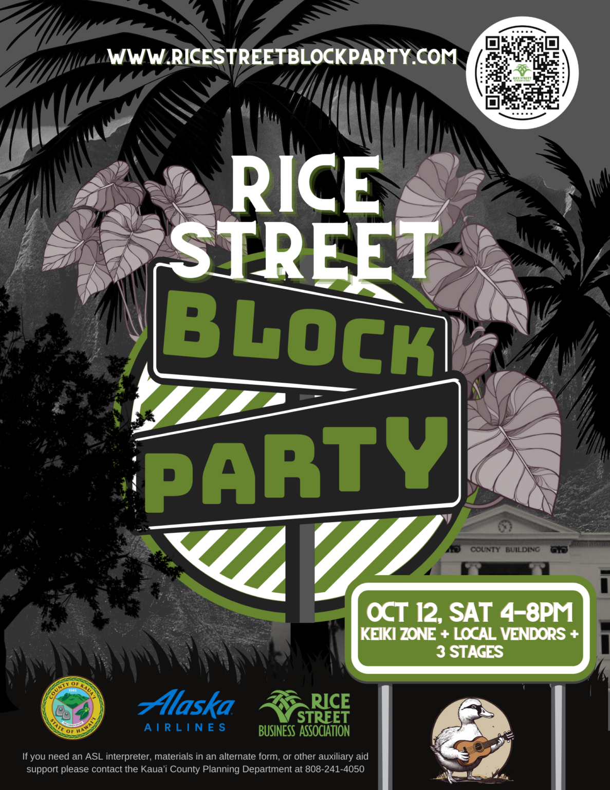 Rice Street Block Party »» Kauai Festivals & Events