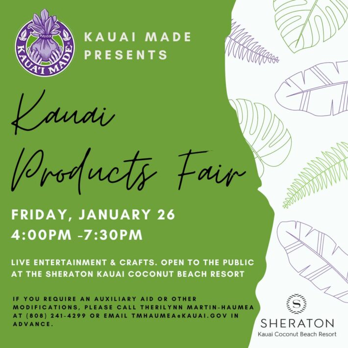 Kauai Island Crafters Fair »» Kauai Festivals & Events